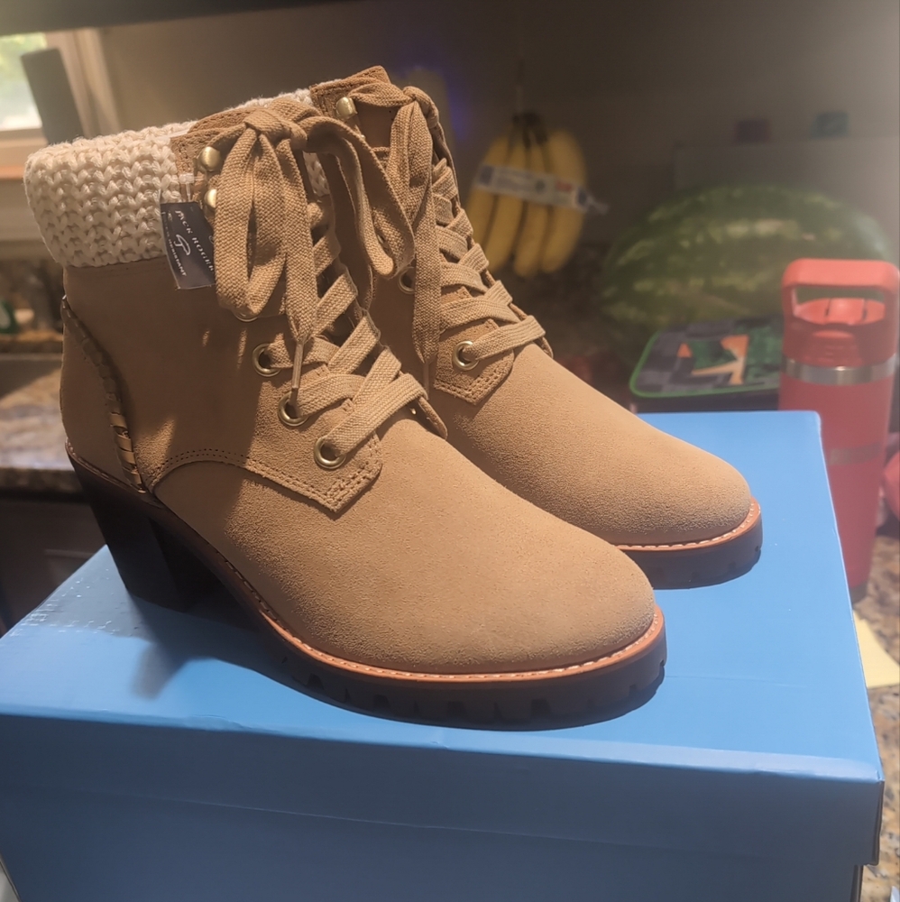Jack Rogers Harper Hiker Knit Ankle Boots